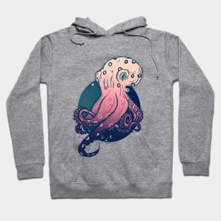 Pink octopus Hoodie